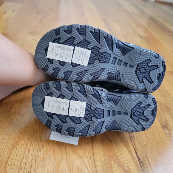 NEW Joules shark Navy blue sandals size 3 - Picture 3 of 4